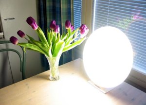 Tageslichtlampe und Lichttherapie Lichtdusche 